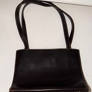 Kate spade vintage Black Leather Shoulder Bag